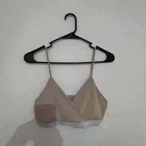 Beige Wrap Bralette